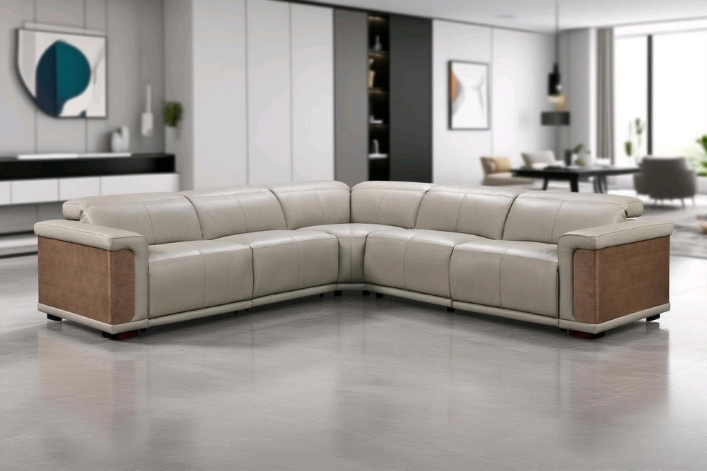 Newport dual-motor power reclining sectional