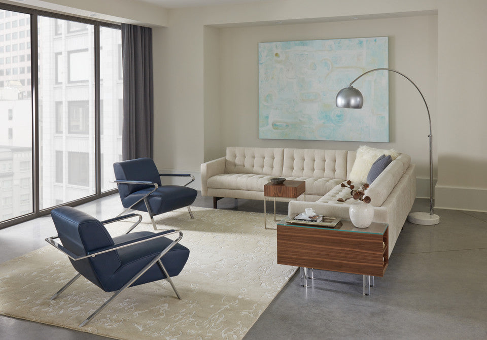 American Leather Oscar Accent Chair
