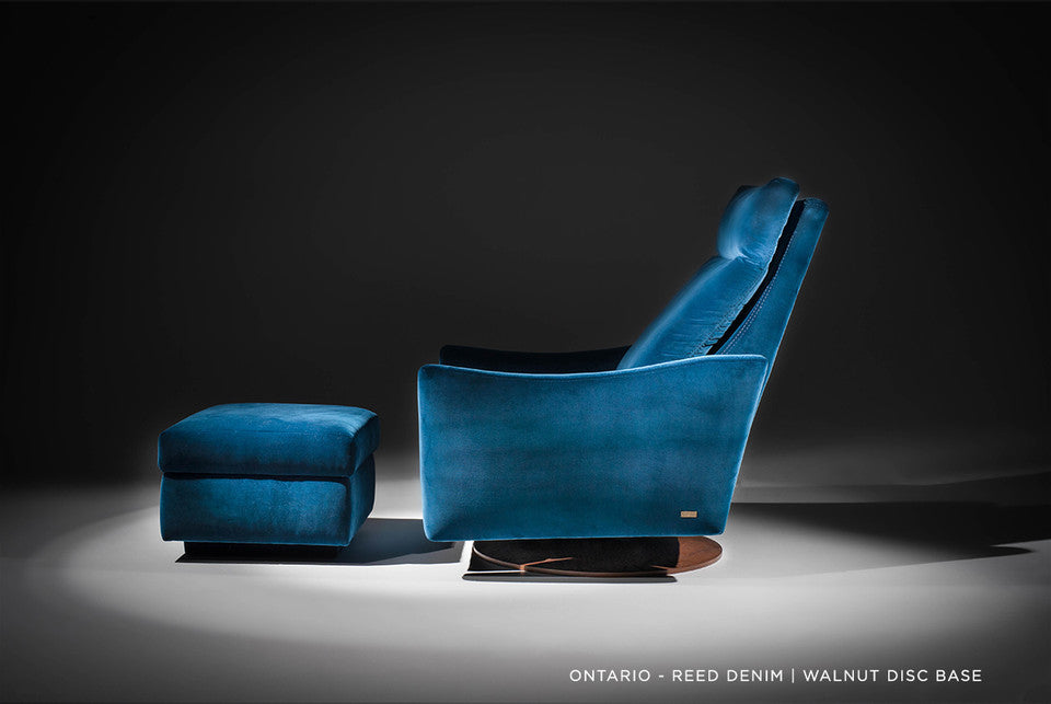 American Leather Ontario Comfort Air - Blue