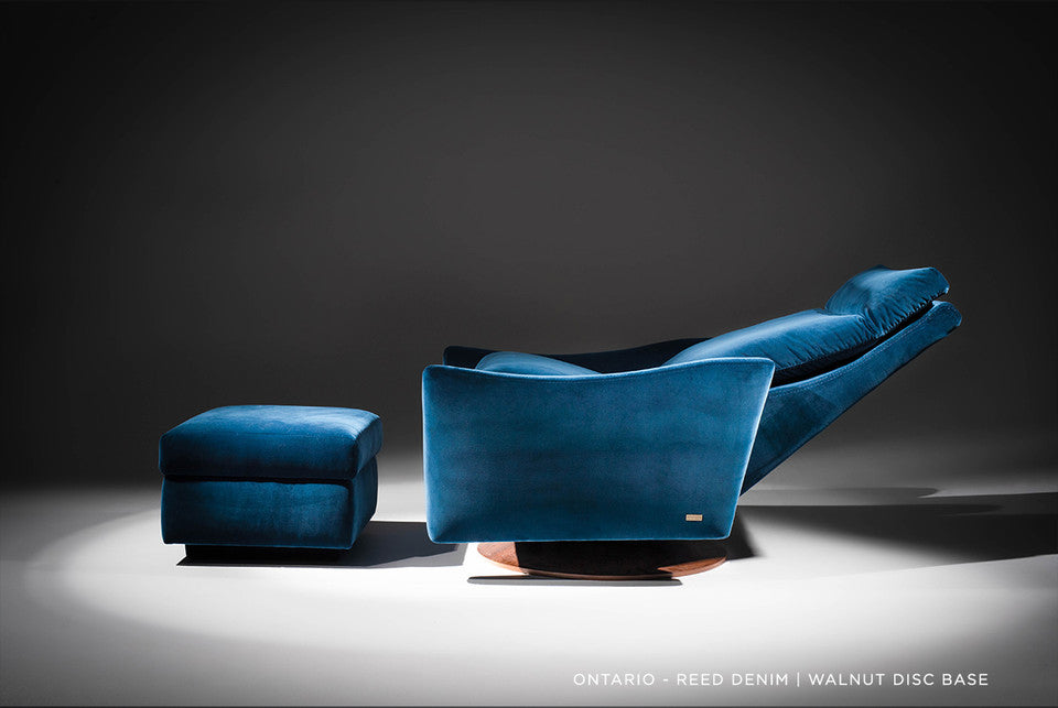 American Leather Ontario Comfort Air - Blue