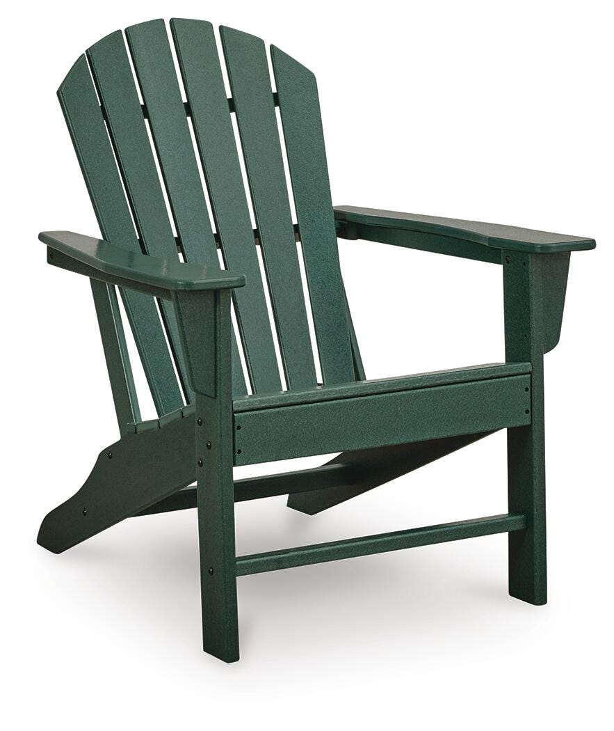 Sundown Shores Adirondack Chair - Green (1)
