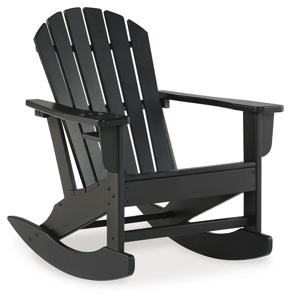Sundown Treasure Outdoor Rocking Chair - Black (1)