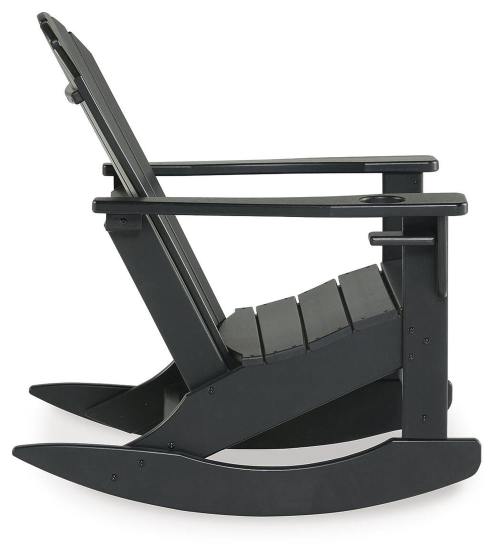Sundown Treasure Outdoor Rocking Chair - Black (4)