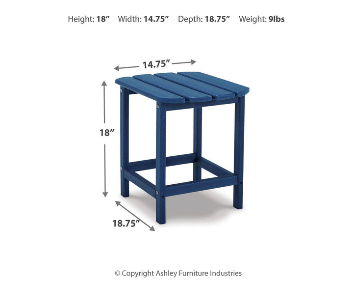 Sundown Treasure End Table - Blue (6)