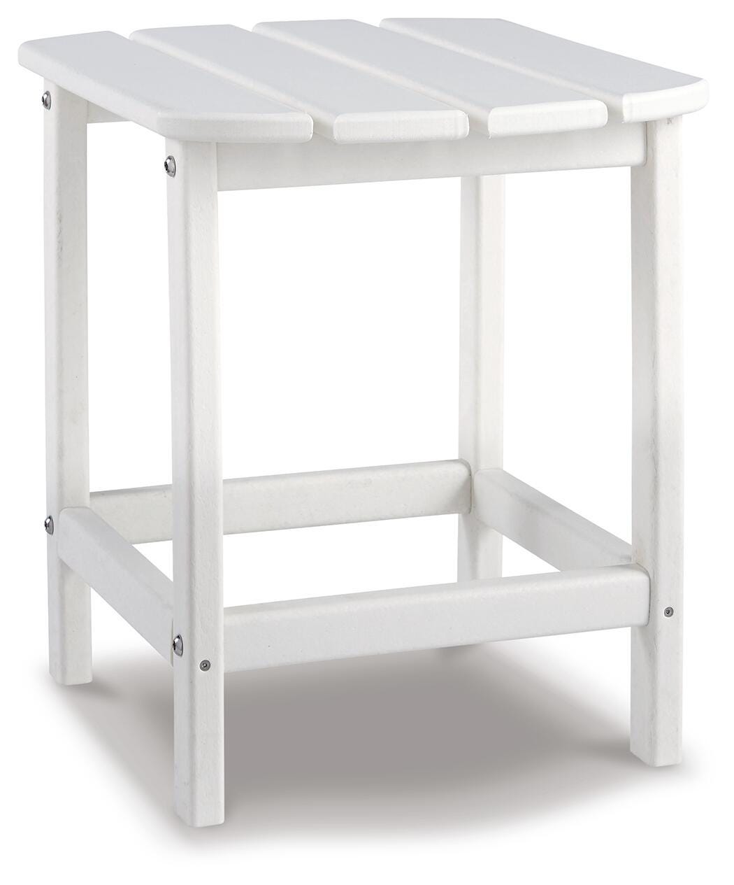 Sundown Treasure End Table - White (1)