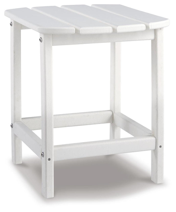Sundown Treasure End Table - White (1)
