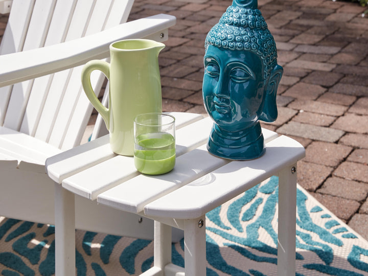 Sundown Treasure End Table - White (7)