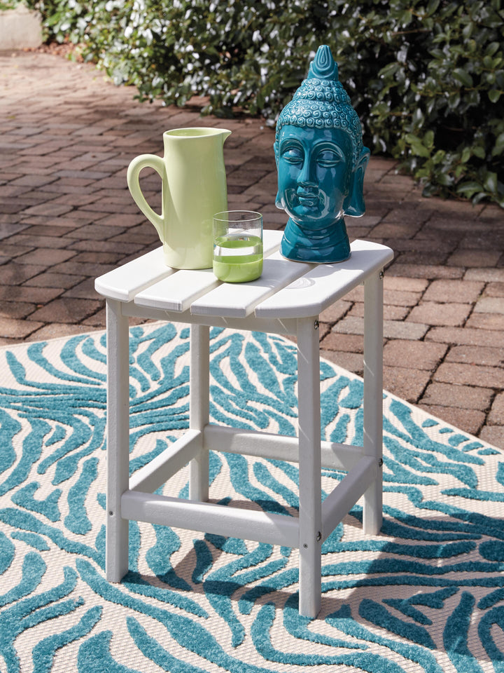 Sundown Treasure End Table - White (6)