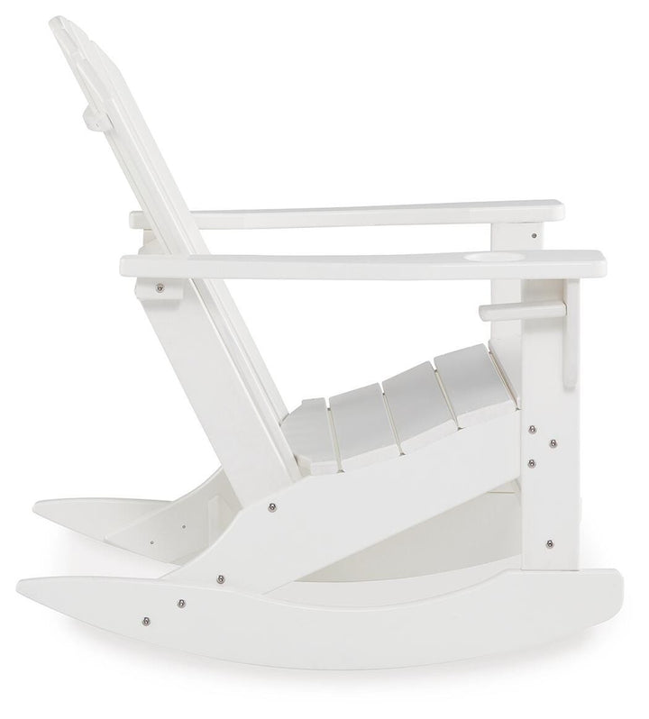 Sundown Treasure Outdoor Rocking Chair - White (4)