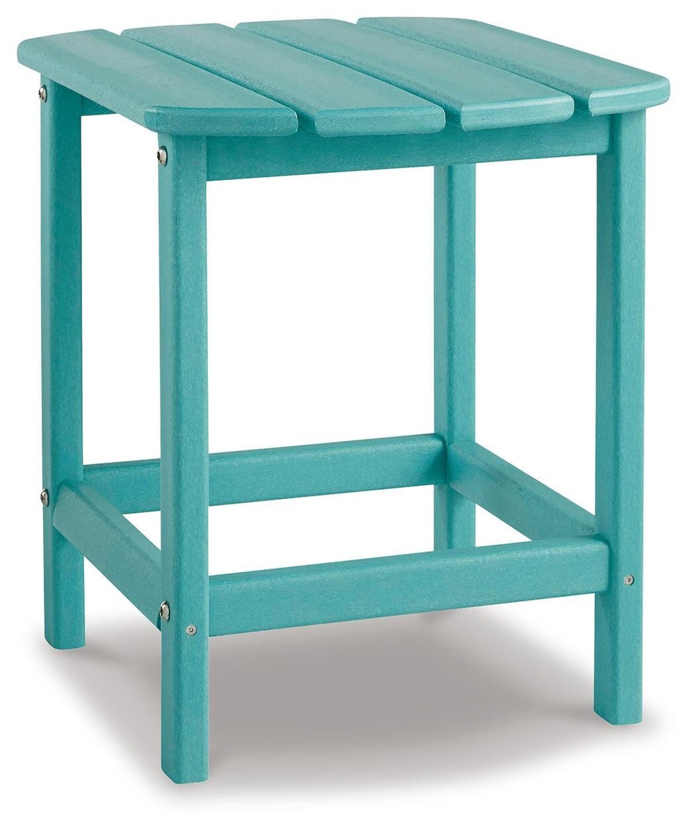 Sundown Treasure End Table - Light Blue (1)