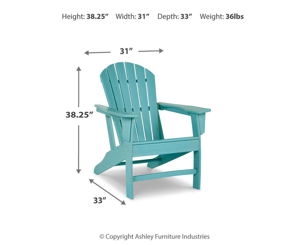 Sundown Treasure Adirondack Chair - Light Blue (4)