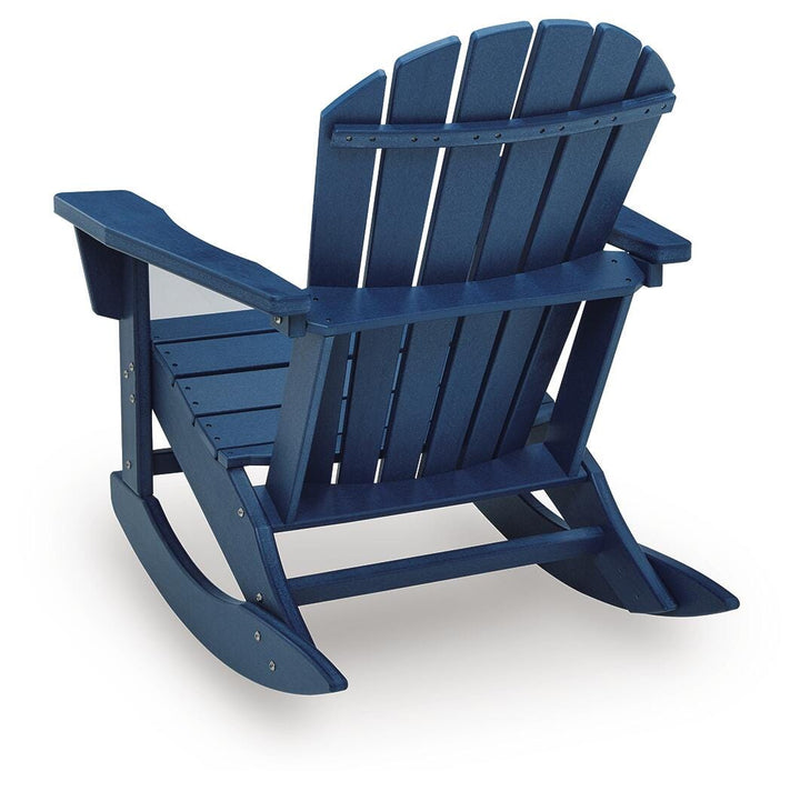 Sundown Shores Outdoor Rocking Chair - Blue (5)