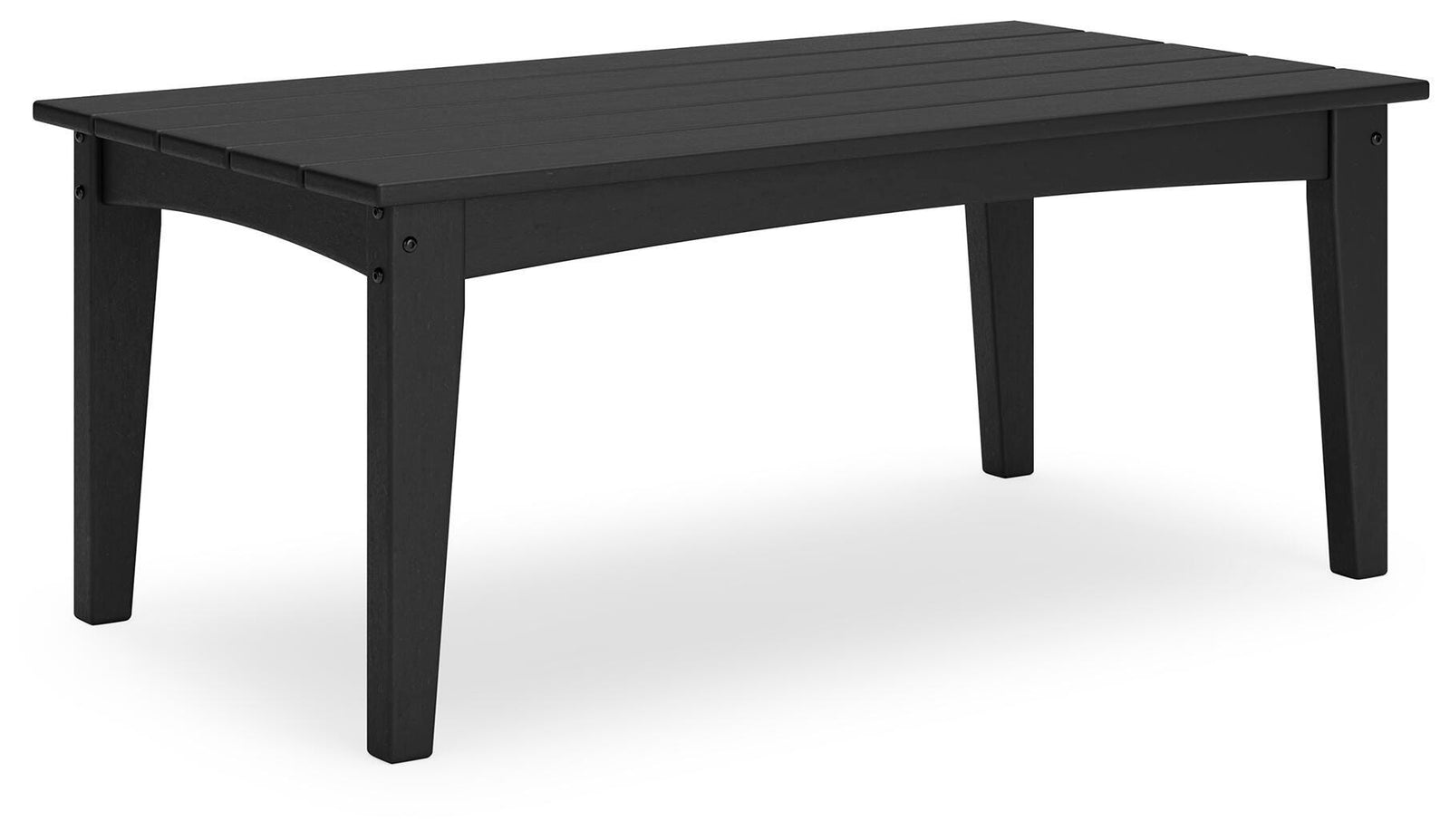 Hyland Wave Outdoor Coffee Table - Black (1)