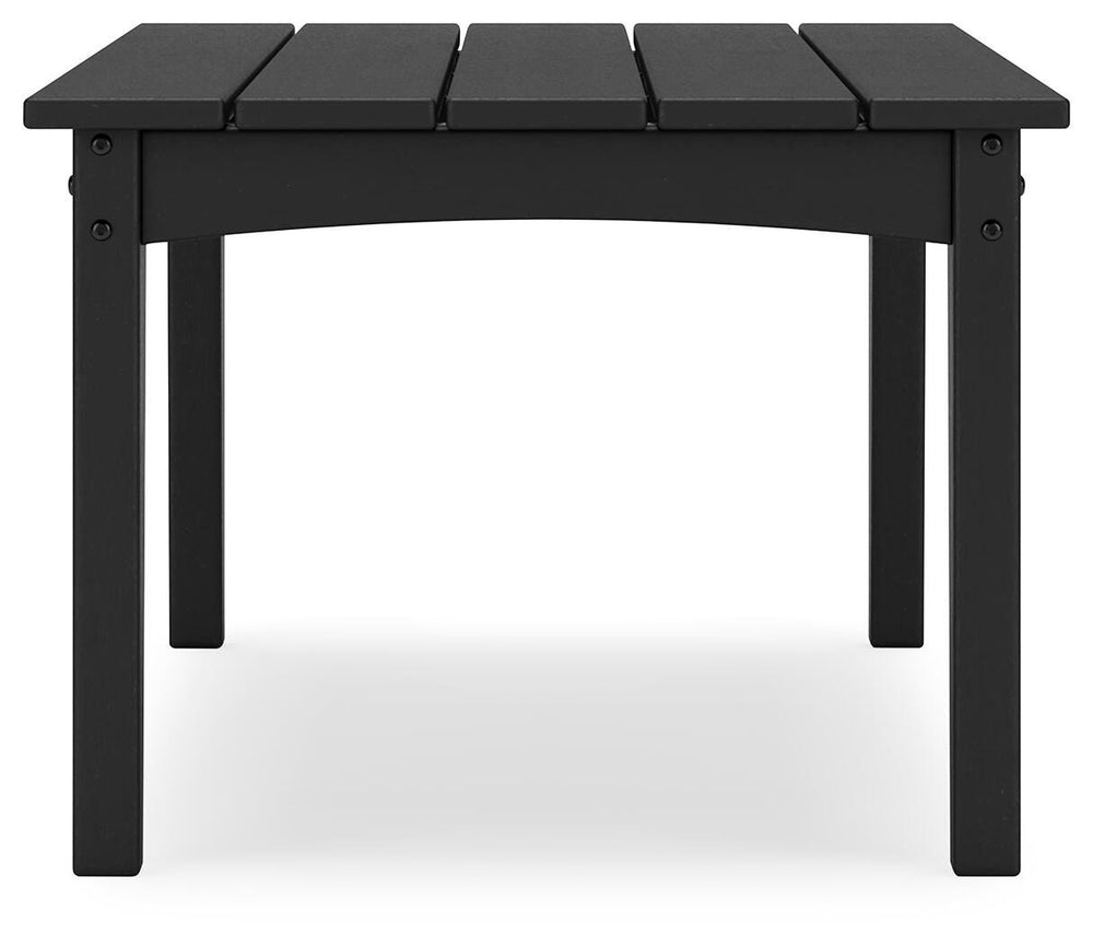 Hyland Wave Outdoor Coffee Table - Black (7)