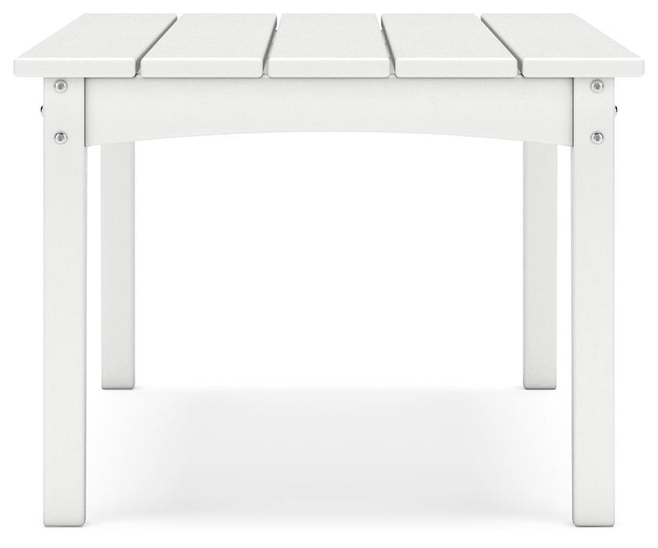 Hyland Wave Outdoor Coffee Table - White (6)