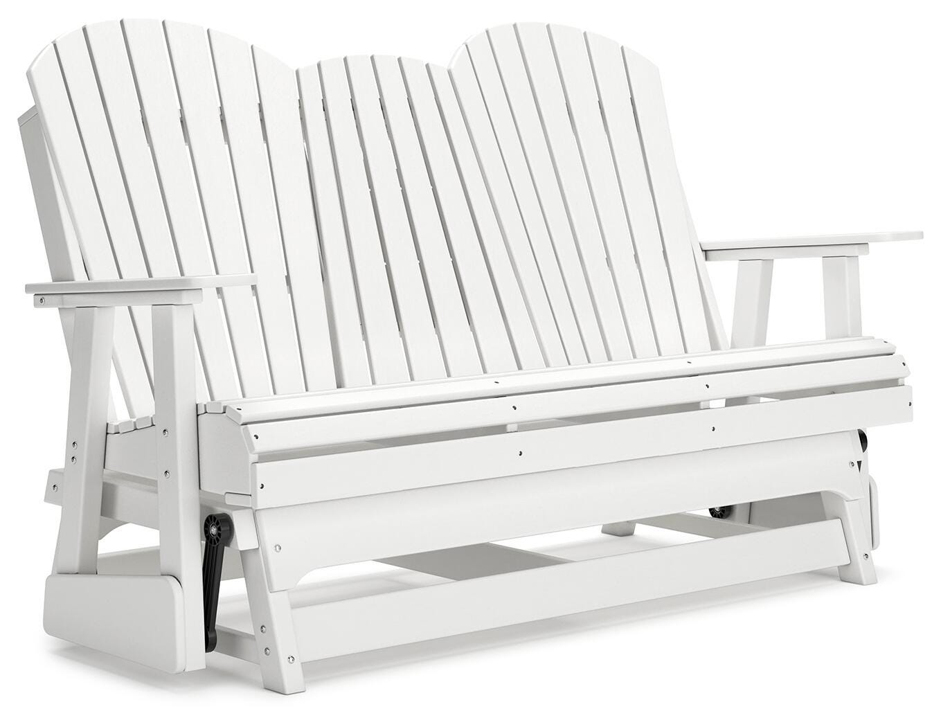 Hyland Wave Outdoor Glider Loveseat - White (1)