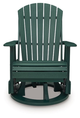 Shell Beach Outdoor Swivel Glider Chair