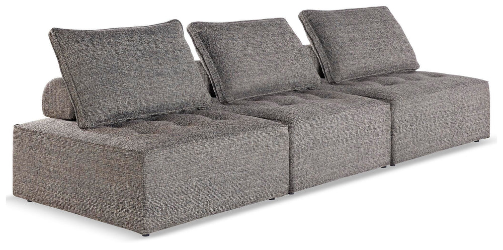 Bree Zee 3-Piece Outdoor Modular Seating - Dark Brown (1)