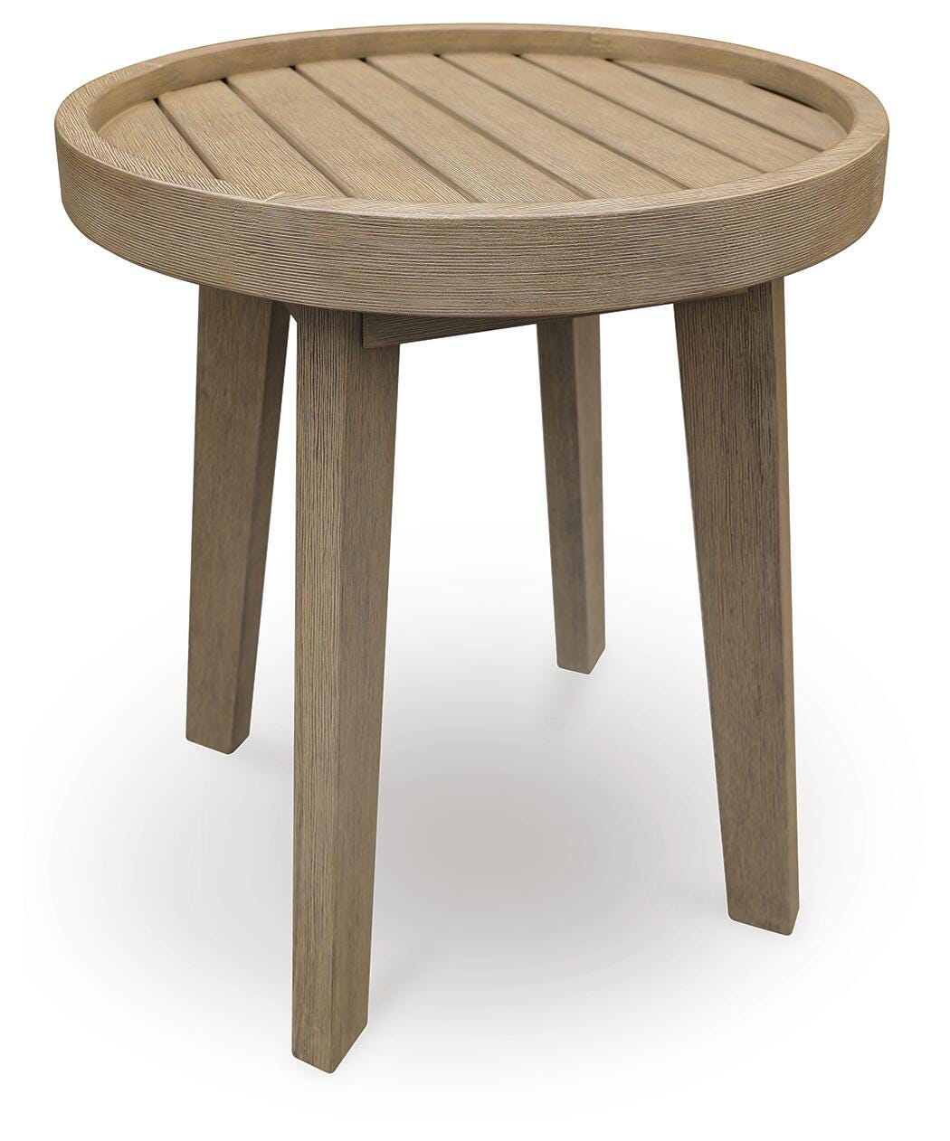 Marina Sun Outdoor End Table - Beige (1)