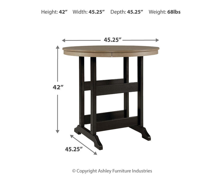 Fairen Trail Bar Table - Black (4)