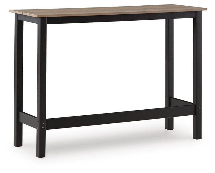 Shoreline Beach Outdoor Counter Table and 2 Barstools - Beige (3)
