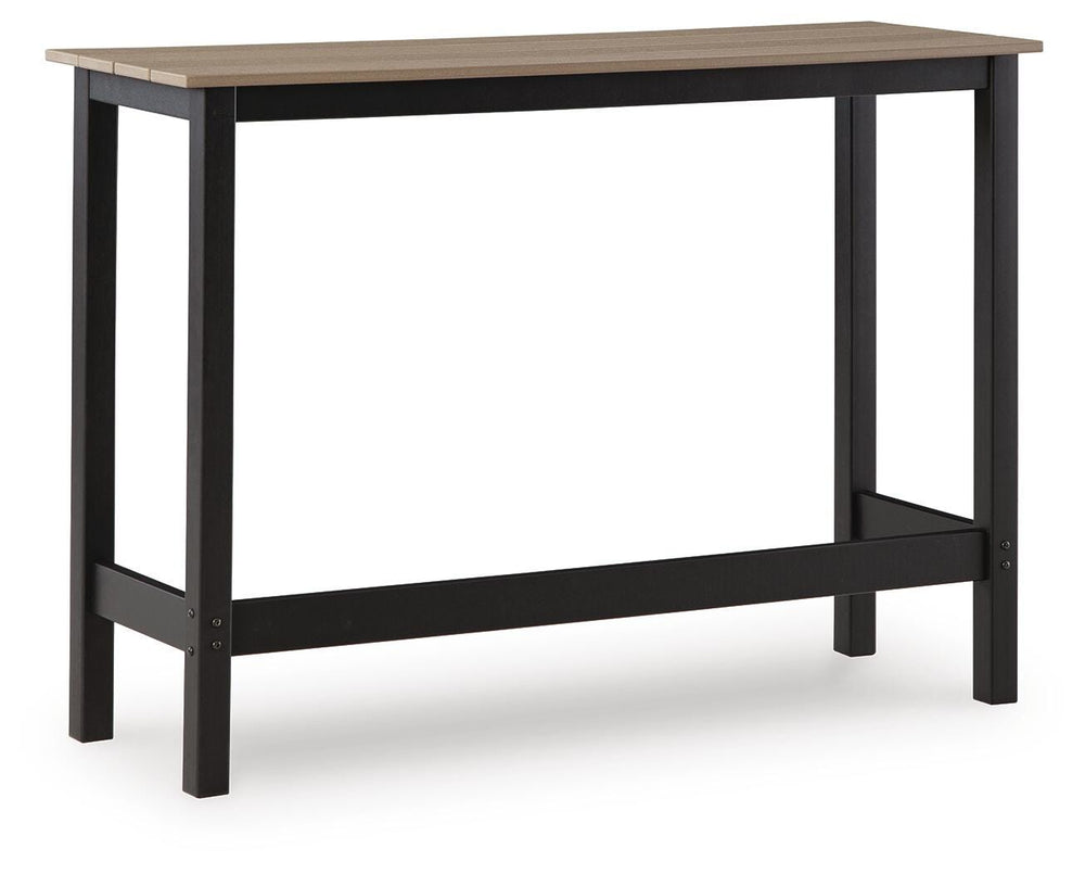 Shoreline Beach Outdoor Counter Table and 2 Barstools - Beige (3)