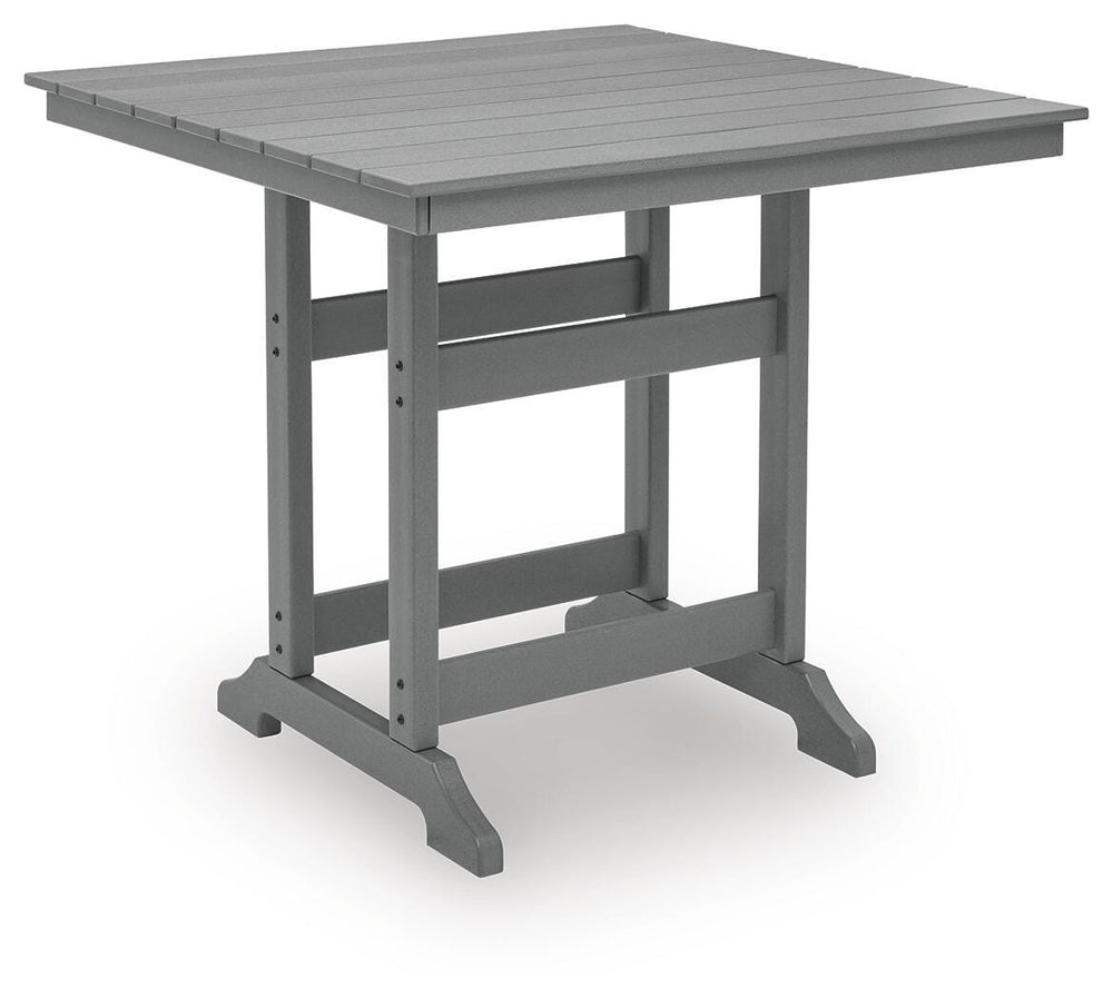 Sanctuary Beach Outdoor Counter Height Dining Table - Dark Gray (1)