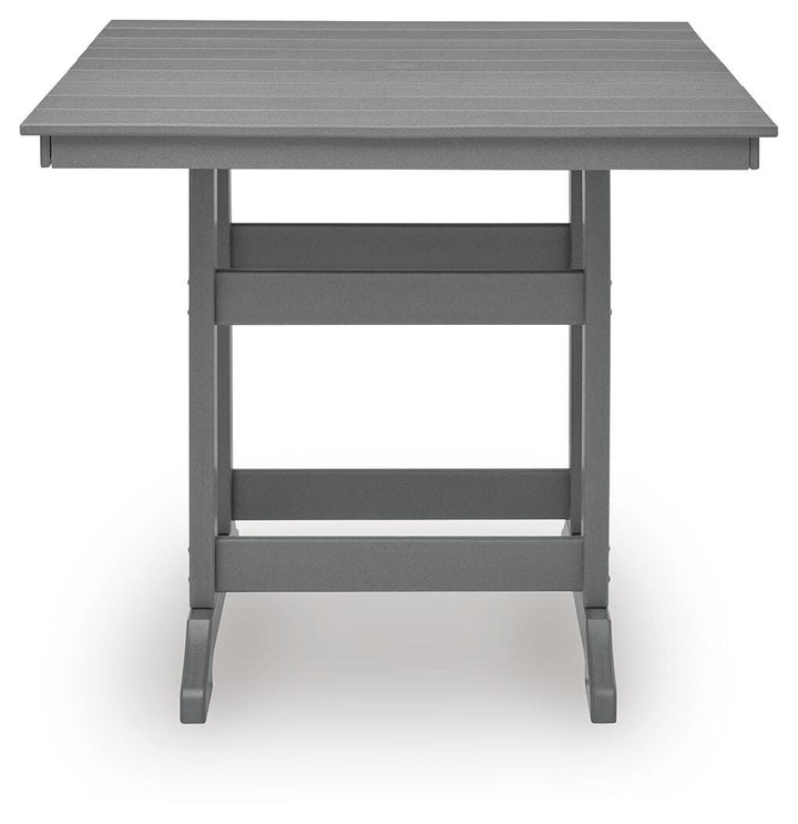 Sanctuary Beach Outdoor Counter Height Dining Table - Dark Gray (3)