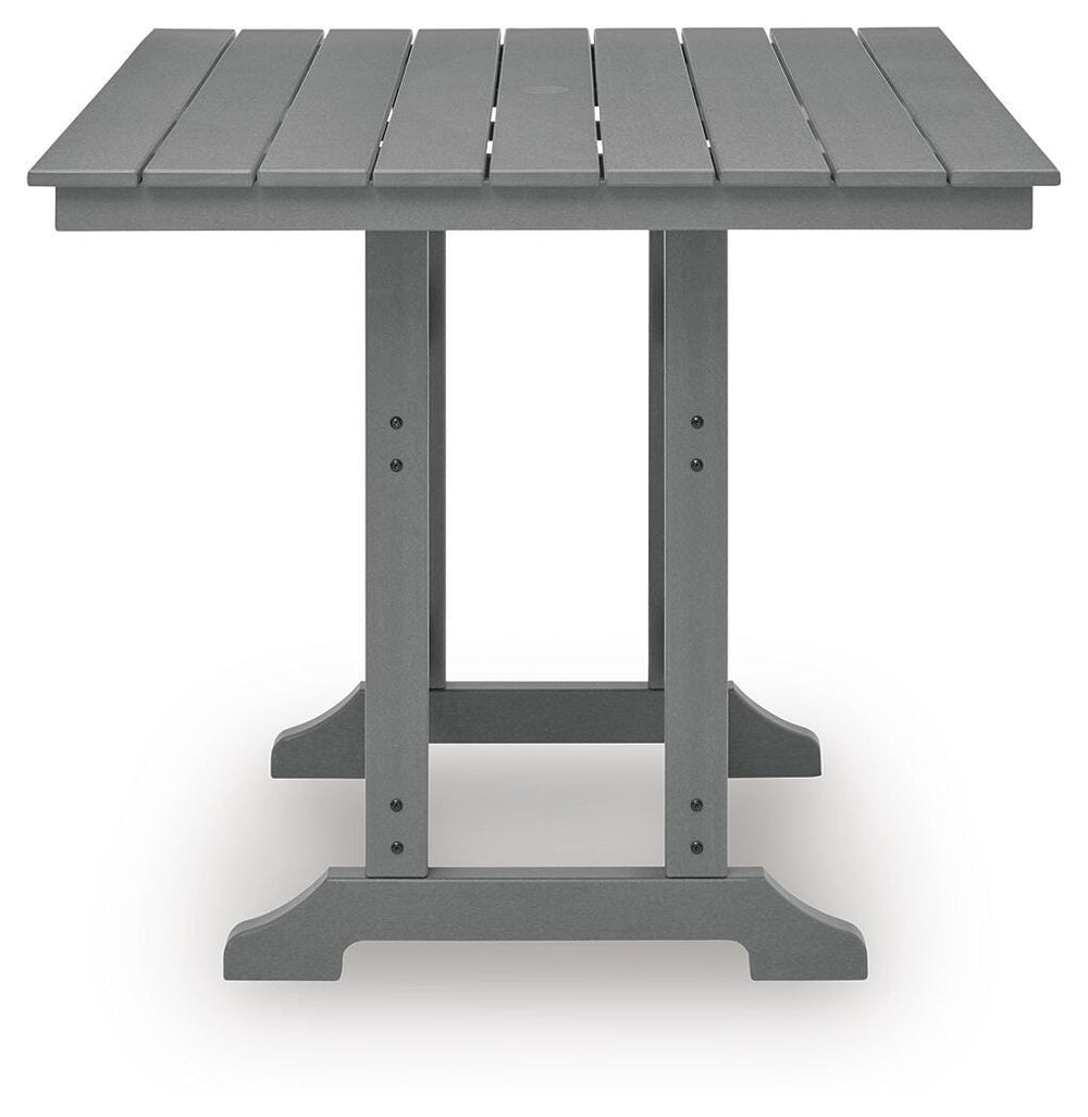Sanctuary Beach Outdoor Counter Height Dining Table - Dark Gray (4)