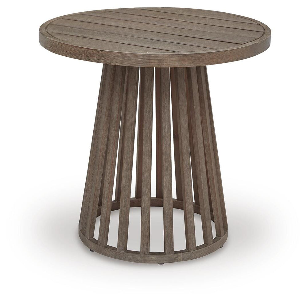 Joy Lagoon Outdoor Chairs with Cushions/Table (Set of 3) - Beige (4)