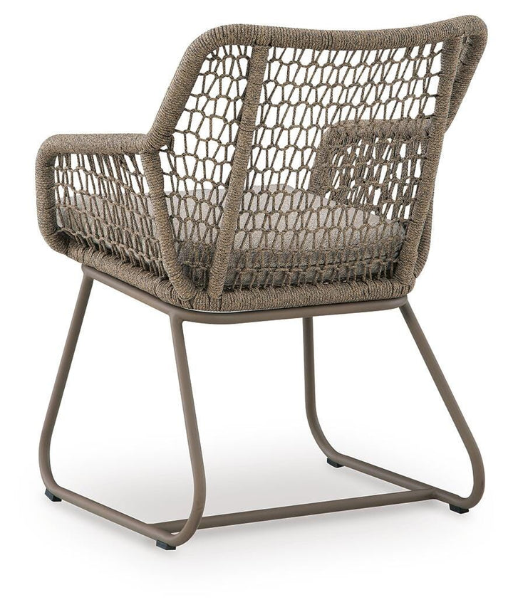 Majors Beach Outdoor Table and 2 Chairs - Beige (7)