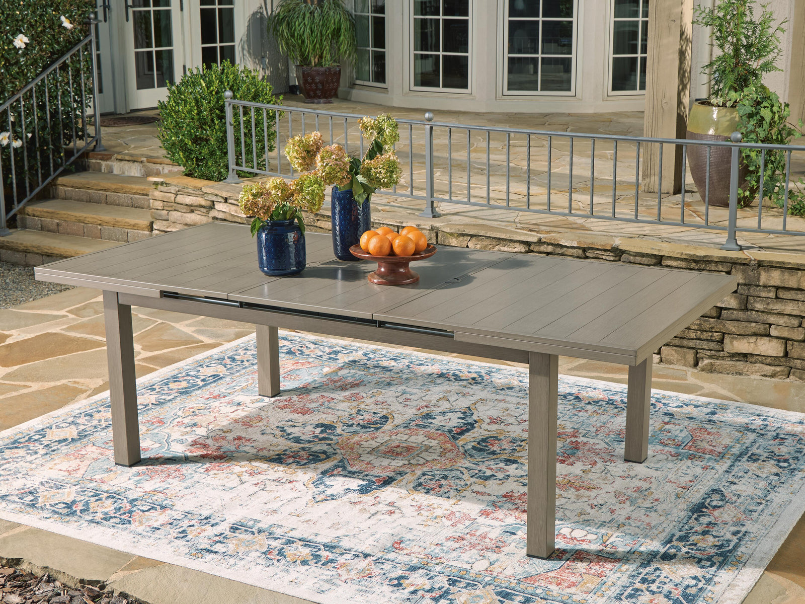 Beach Front Outdoor Dining Table - Beige (2)