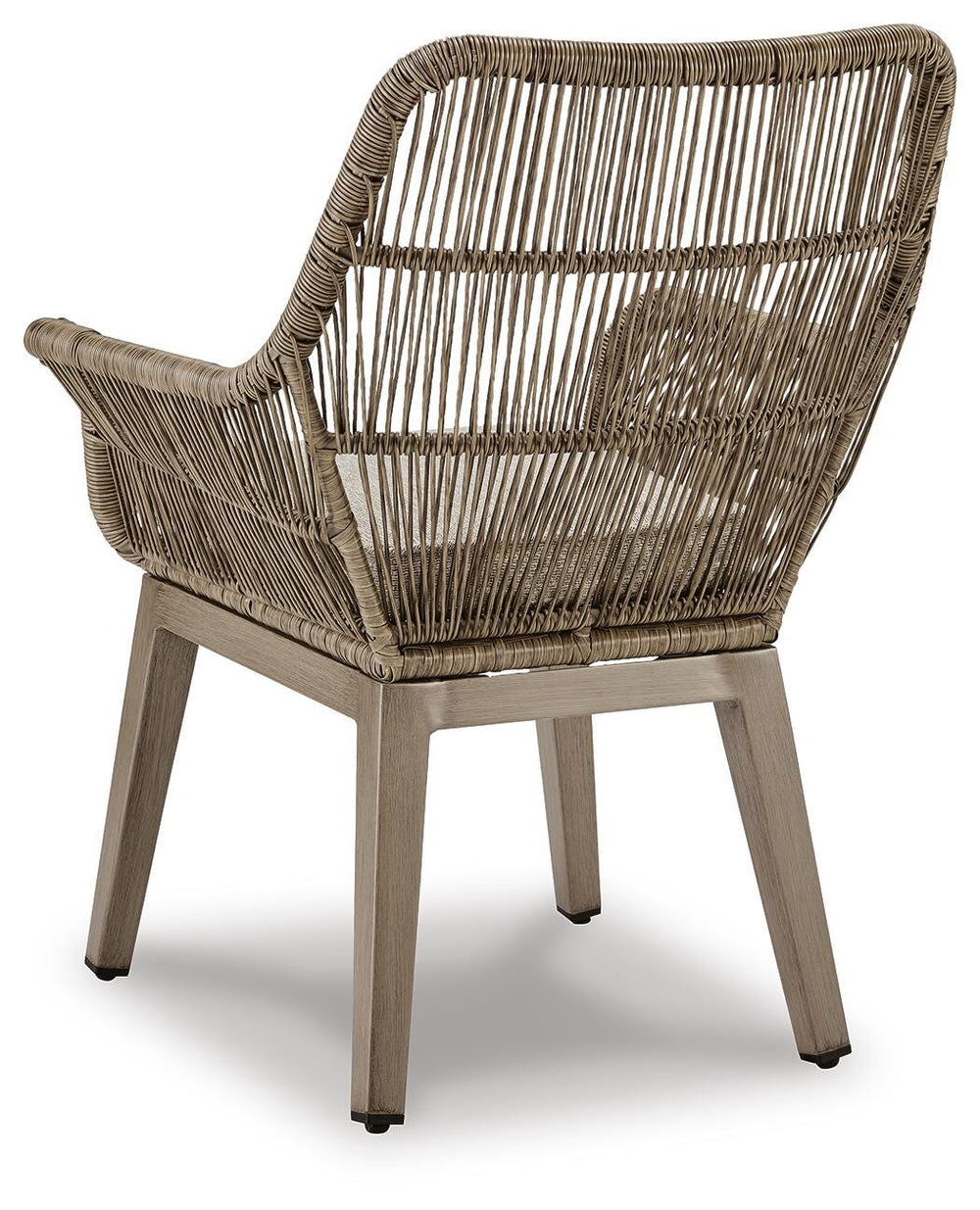 Beach Front Arm Chair with Cushion (Set of 2) - Beige (6)