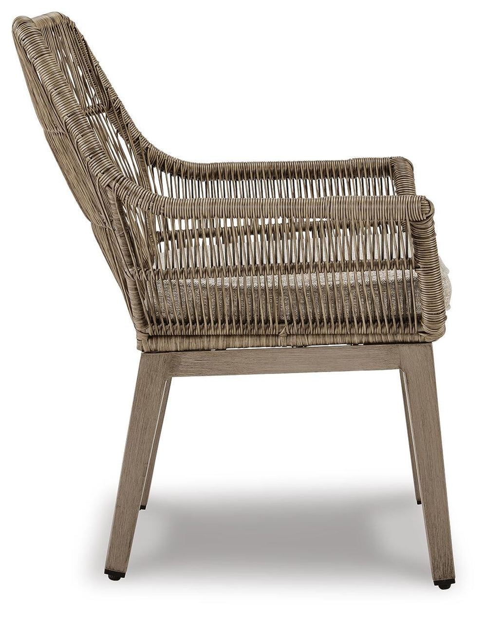 Beach Front Arm Chair with Cushion (Set of 2) - Beige (5)