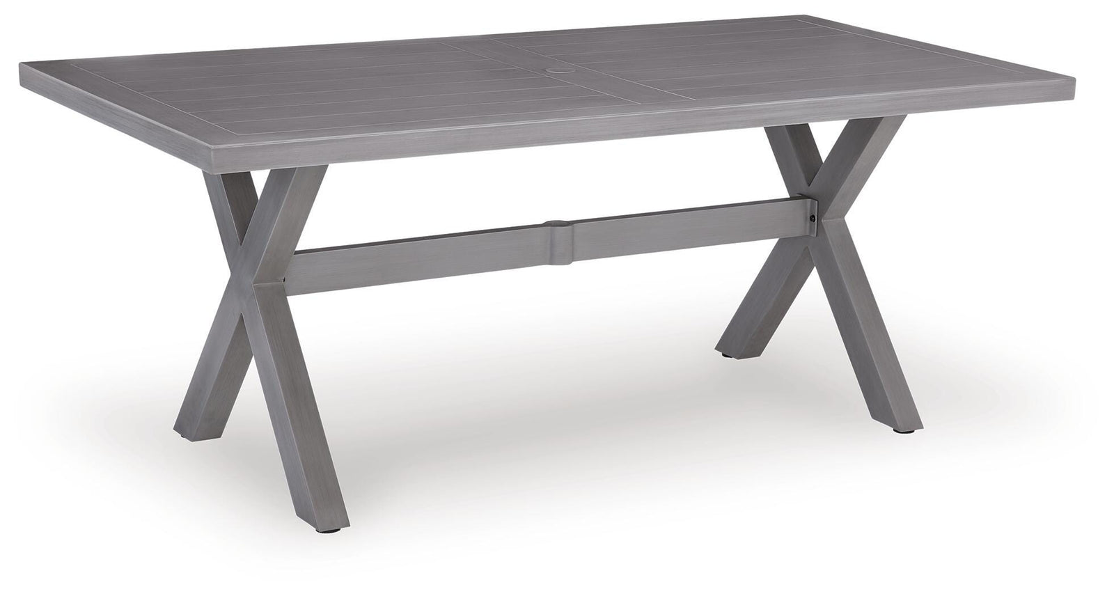 Half Moon Beach Outdoor Dining Table - Gray (1)