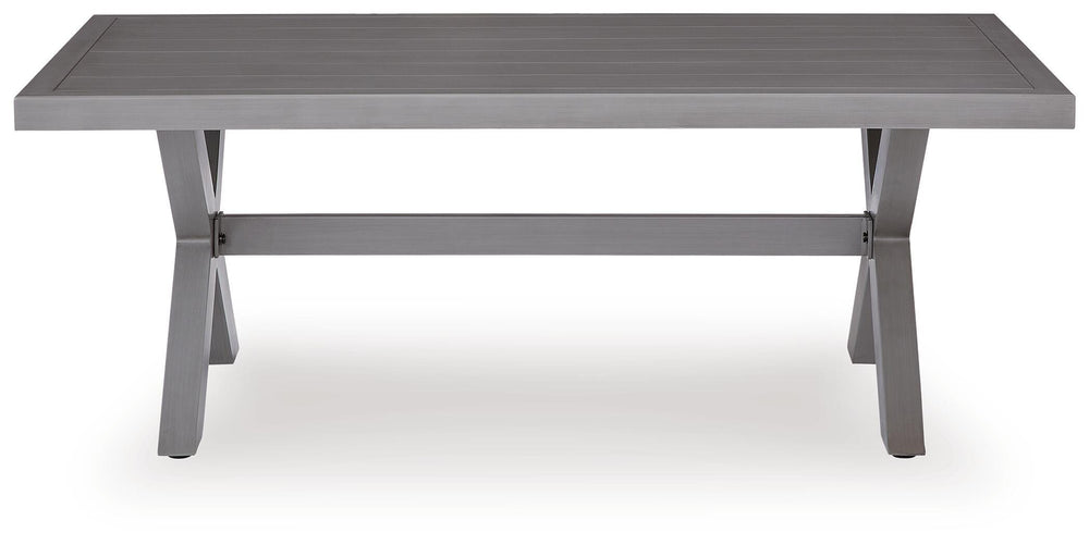 Half Moon Beach Outdoor Coffee Table - Gray (3)