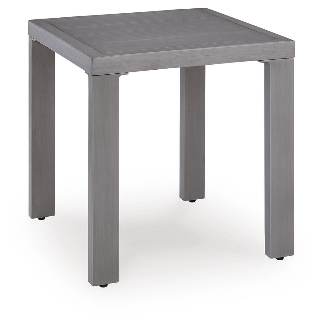 Half Moon Beach Outdoor End Table - Gray (1)