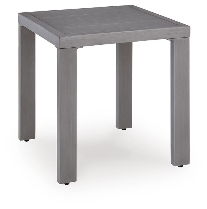 Half Moon Beach Outdoor End Table - Gray (1)