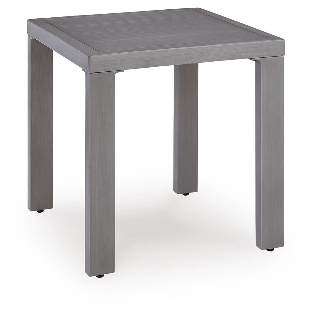 Half Moon Beach Outdoor End Table - Gray (1)