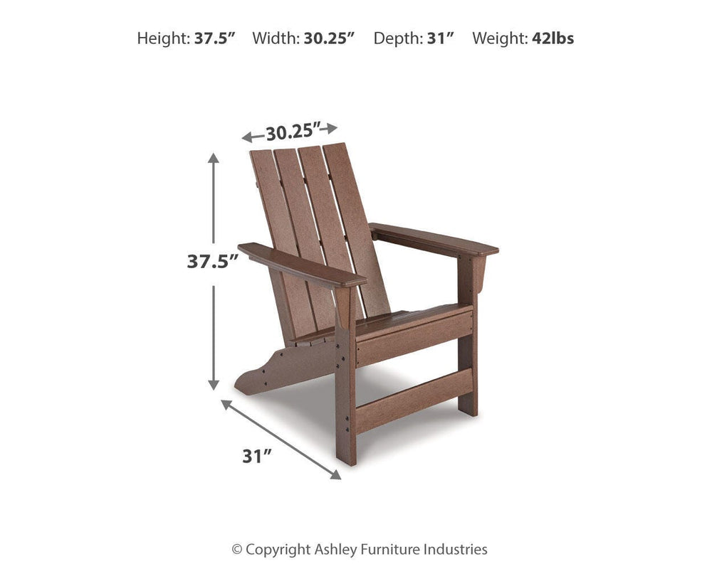 Emmeline Adirondack Chair - Dark Brown (6)