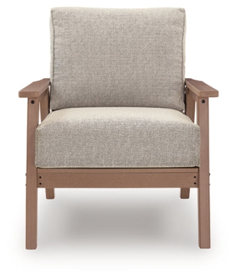 Grover Beach Outdoor Lounge Chair with Cushion (Set of 2)