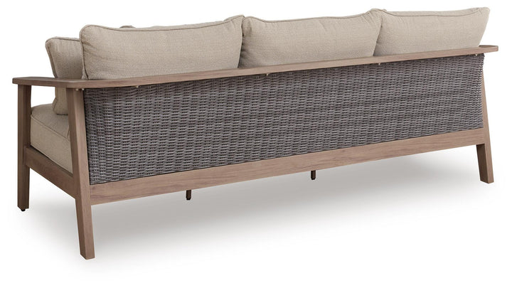 Harmony Headlands Outdoor Sofa with Cushion - Beige (4)