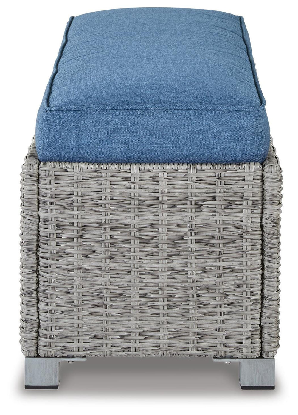 Naples Beach Outdoor Bench with Cushion - Gray (4)