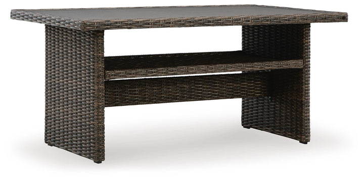 Brook Ranch Outdoor Multi-use Table - Dark Brown (1)