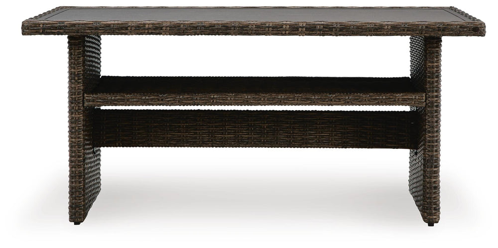 Brook Ranch Outdoor Multi-use Table - Dark Brown (3)