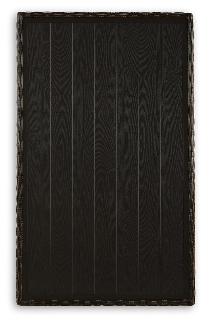 Brook Ranch Outdoor Multi-use Table - Dark Brown (4)