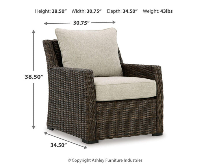Brook Ranch Outdoor Sofa Sectional, Bench, Lounge Chair and Table (14)