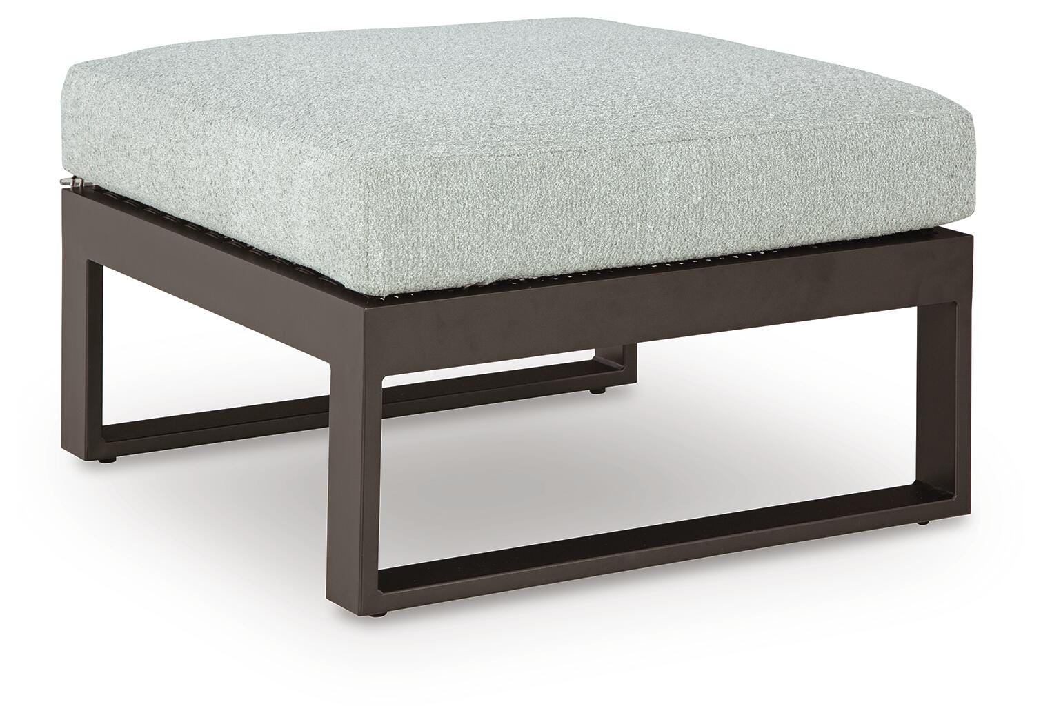 Beachloft Outdoor Ottoman with Cushion - Black (1)