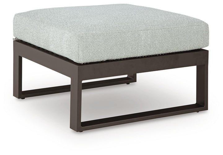 Beachloft Outdoor Ottoman with Cushion - Black (1)