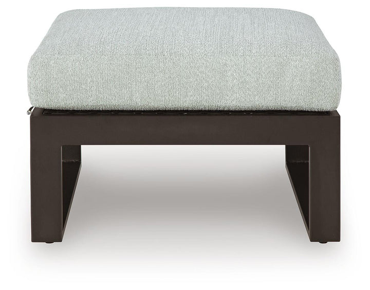 Beachloft Outdoor Ottoman with Cushion - Black (4)